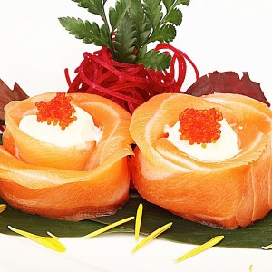Salmon Rose Sushi
